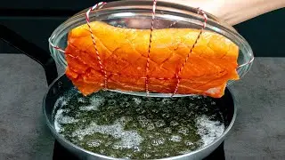 Секрет, который скрывают повара! Вот как приготовить вкуснейшего лосося!