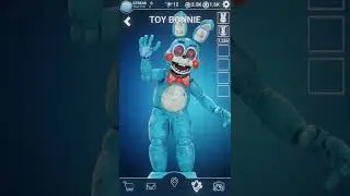Toy Bonnie FNaF AR Workshop Animation