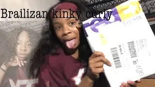ISEE HAIR: Brazilian Kinky Curly Unboxing