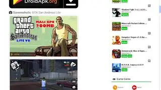تحميل لعبة gta sa لاجهزة  mail/adreno/powervrبحجم صغير   200-240    2017
