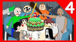 BALDI'S BASICS X GRANNY HORROR BEST ANIMATION COMPILATION #4