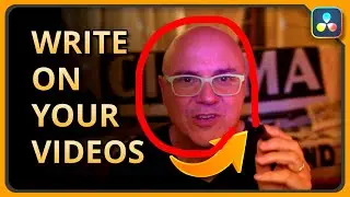DRAW ON TOP of your videos using Davinci Resolve's PAINT NODE (Tutorial)