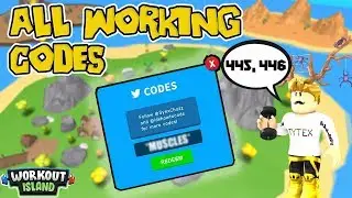 [CODES]💪All Working Codes In Workout Island | Gameplay Review | Roblox