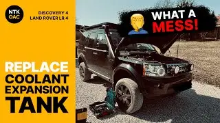 Fix COOLANT LEVEL LOW Error! Land Rover Discovery 4 LR4