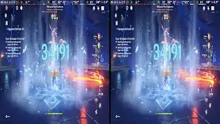 [Genshin Impact 4K Stereo 3D] Try Hard on Spiral Abyss (Late October 2023)