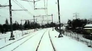 RandstadRail door de sneeuw deel 1