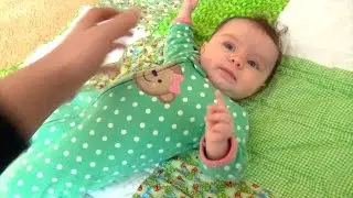 BABY IRIS ROLLS OVER!