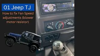 Jeep TJ Blower motor resistor (2001)