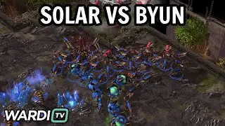 RIDICULOUS PLAYOFF SERIES! - Solar vs ByuN (ZvT) - WardiTV TL Map Contest Tournament [StarCraft 2]