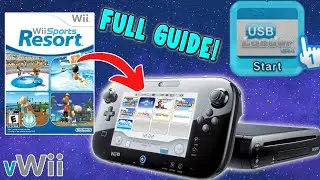 How to Play Backed up Wii Games on Wii U! (USB Loader GX Guide vWii 2024)