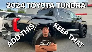 2024 Toyota Tundra: Add This, Keep That!
