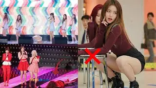 Dangerous KPOP Choreographies And Accidents