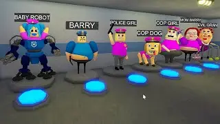 I BECOME FAMILY IN BARRY'S PRISON RUN! Obby FULL GAME 