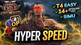 [PoE 2] STRONGEST Monk Build I Played! - SPEED TANK Hollow Palm Invoker - Path of Exile 2 0.3