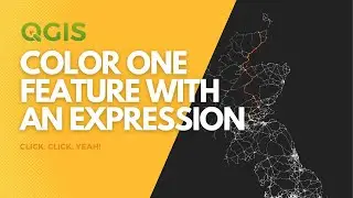 Color one feature with an expression in QGIS