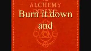 Thrice - The Arsonist (lyrics)