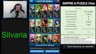 Silvaria - Notations et test sur Empire Puzzle.