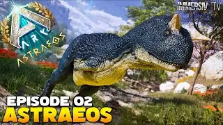 IMPROBABLE PREMIER DINOSAURE DE NIVEAU MAX ! - ARK : ASTRAEOS FR #02