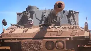 Driving a Tank at Combat Park in Talladega Alabama!