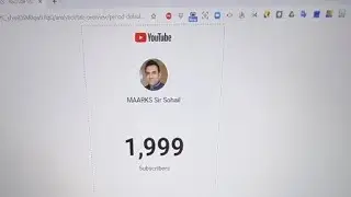 2000 Subscribers. Let's Do It