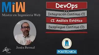 Integración Continua CI. Análisis estático del código. Sonarcloud