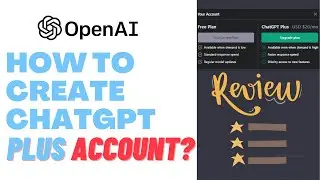 Chat GPT PLUS Review: How to Create Chat GPT PLUS Account (Paid Plan) ⏬👇