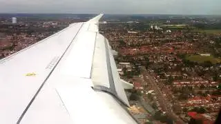 Airbus A320 Landing into London Heathrow