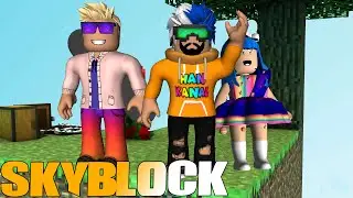 🔥 SKY BLOCK DÜNYASINA YOLCULUK 🌊 | Gizem Portalı Maceraları #3 🌀 | ROBLOX ADOPT ME