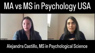 Masters in Psychology in USA featuring Alejandra Castillo, MS in Psychological Science