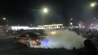 Американское гетто ночью