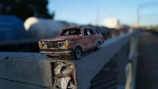 Ржавая Золушка - ВАЗ-2104 из пластилина