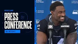 DK Metcalf: "Nobody Is Going To Back Down From Competition" | 2023 Minicamp Press Conference