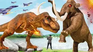 T-Rex Chase - Part 23 - Jurassic World Dinosaur Fan Movie
