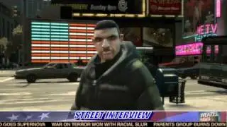 GTA IV - Weazel News - Murder to Burger Shot