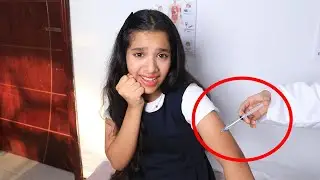 when kids got injection at school ! Shfa