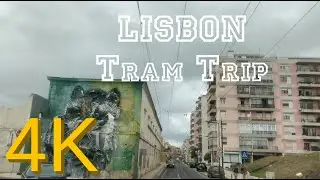 [4K] Tram Reverse Trip Lisbon