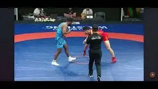 💥Франк Чамизо уступая после первого периода 6:1 Китайцу Фенгу Лу , вырвал победу .