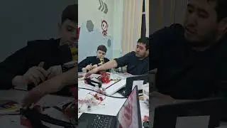 сборка робота для творческой категории RED X EDU