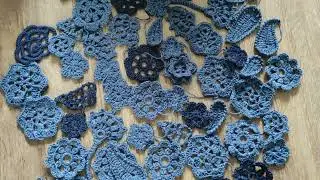 How to crochet cardigan, sweater with Irish lace motifs crochet pattern tutorial.