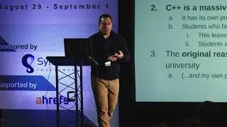 DConf '23--A Semester at University:  Teaching/Learning Software Engineering in D--Mike Shah et al.