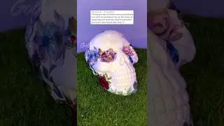 Roger is blooming this time of year 💀🪻🌸