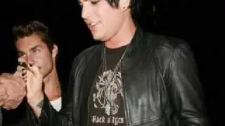 Adam Lambert with his Boyfriend