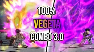 Vegeta 100%/TOD Combo 3.0 | Z battlegrounds