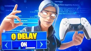 NEW Console 0 Delay Controller SETTINGS + Sensitivity in Fortnite Chapter 5