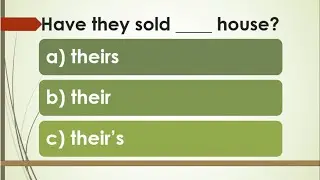 Mixed Grammar Test #1 | English Grammar Test