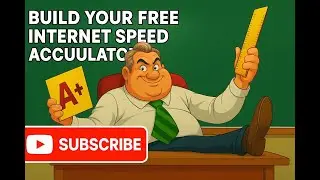 Python Hack: Create a Floating Internet Speed Monitor on Windows 11