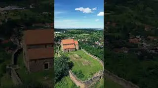 Fortified church ⛪️ of Cisnadioara Dji mini 3 pro