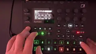 Finding a groove.. Syntakt quick & dirty sketch