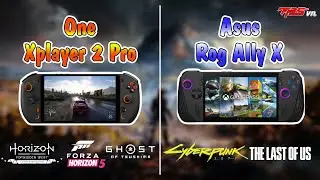 Asus Rog Ally X Vs OneXPlayer 2 Pro (30W 1080p Ultra) - (15W 720p Medium) - (25W 1080p Low)