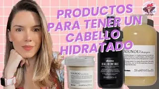 El mejor producto para Hidratar tu cabello es de Davines y es la línea NouNou